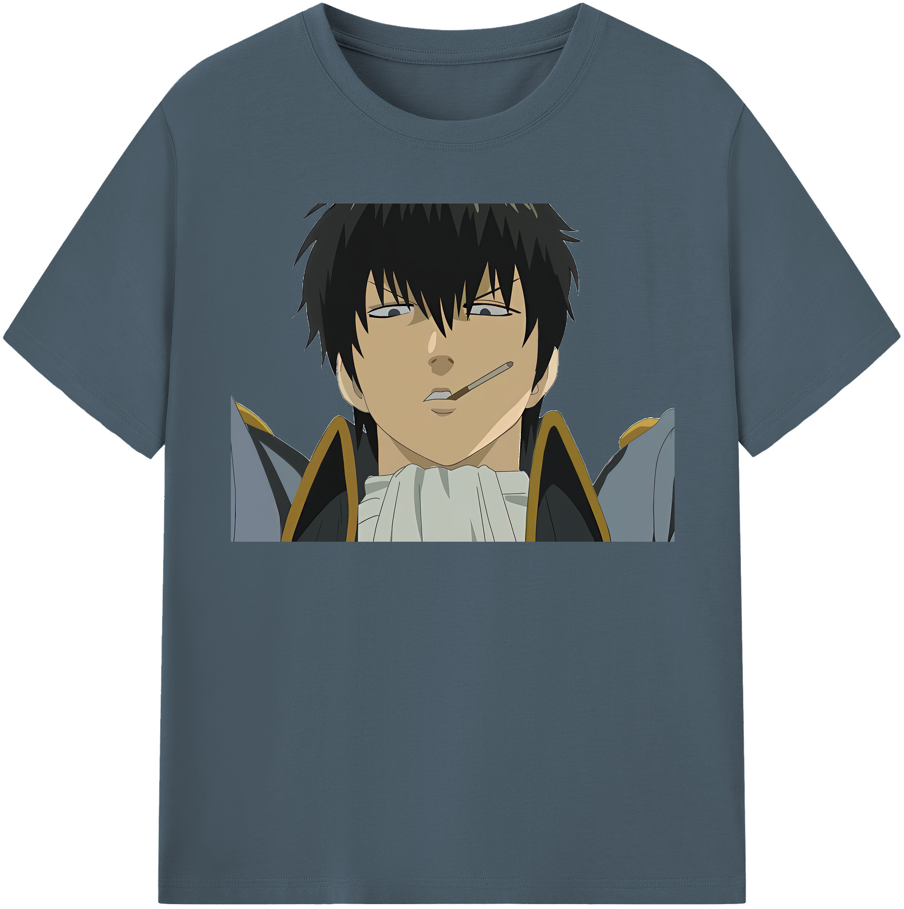 （画像用） ぎんたま 坂田銀時（さかたぎんとき） 神楽 志村新八（しむら しんぱち） GINTAMA Sakata Gintoki Kagura Shimura Shinpachi 綿100％半袖Tシャツ（フロントプリント）